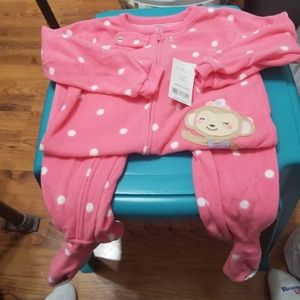 Pink fleece Blanket Sleeper